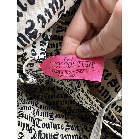 Vintage Juicy Baby Diaper Bag Couture Baby Velour Y2K - Picture 14 of 15